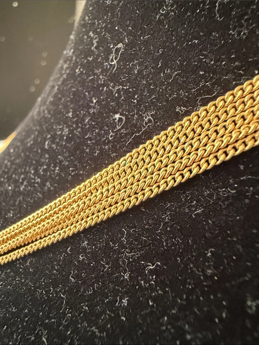 Monet Layered Gold-Tone Multi Strand Necklace